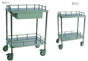 不銹鋼治療車Ⅰ型（有抽、無抽）B311、B312
