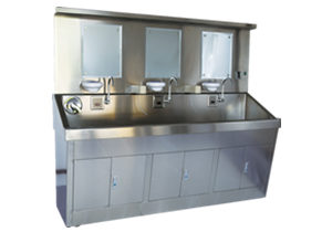 不銹鋼電熱自動感應(yīng)洗手池（豪華型）C291、C292