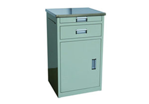 不銹鋼、噴塑混合型床頭柜D541