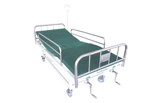 不銹鋼、噴塑混合型多功能護(hù)理床D221