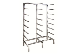 全不銹鋼網(wǎng)筐儲存架 （單列）G081、G082