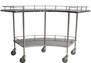 不銹鋼扇形手術(shù)器械臺(tái)（B111、B114）