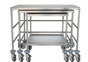 精品不銹鋼套裝器械臺(tái)B124、B126