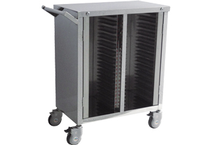 不銹鋼雙列病歷夾車 V型、Ⅵ型、Ⅶ型B383、B385